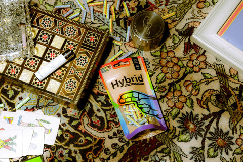 Hybrid Supreme Aktivkohlefilter Bag 55 Rainbow