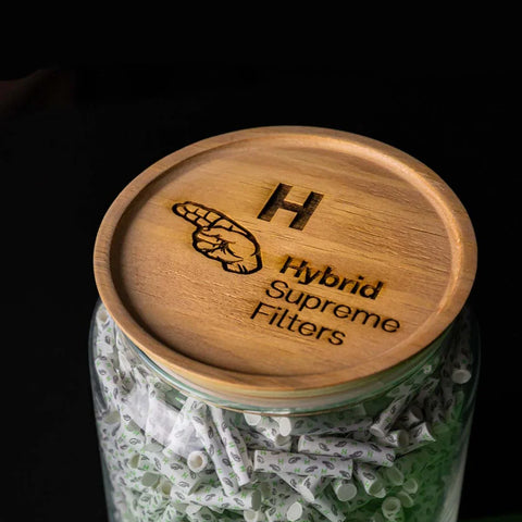 Hybrid Supreme Aktivkohlefilter Glas 1000 Classic