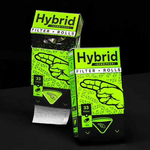 Hybrid Supreme Kombipack  - Aktivkohlefilter & 4m Papers