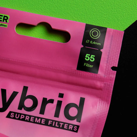 Hybrid Supreme Aktivkohlefilter Bag 55 Magenta