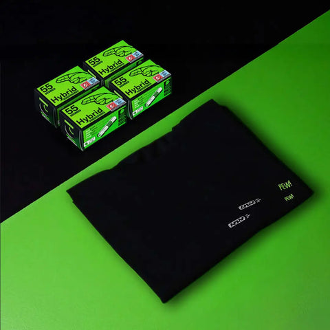 Hybrid Bundle PewPew TShirt mit 4 Stk. 55-er Box Hybrid Filter