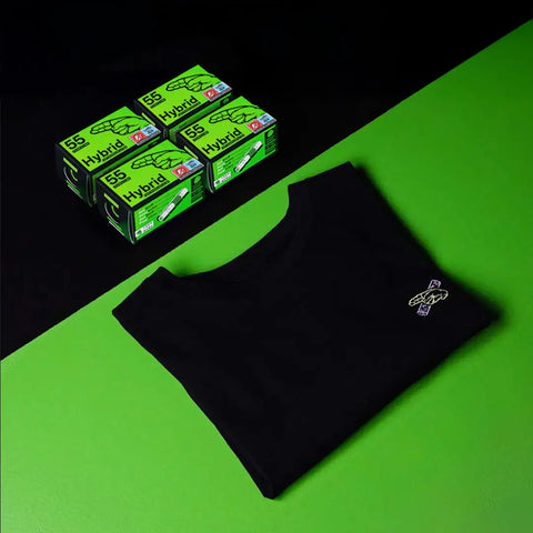 Hybird Filter T-Shirt mit Logo Stitch und 4 Stk. Box 55