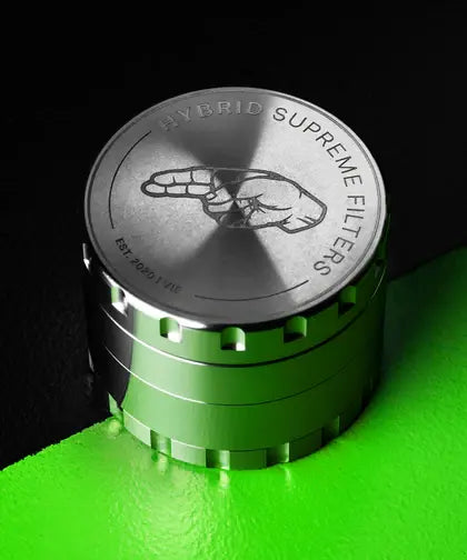Hybrid Grinder Stainless Steel – Metallgrinder mit Branding