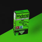 Hybrid Filter Kombipack – Aktivkohlefilter für Joints mit Longpaper, Box öffnet sich in animierter Ansicht