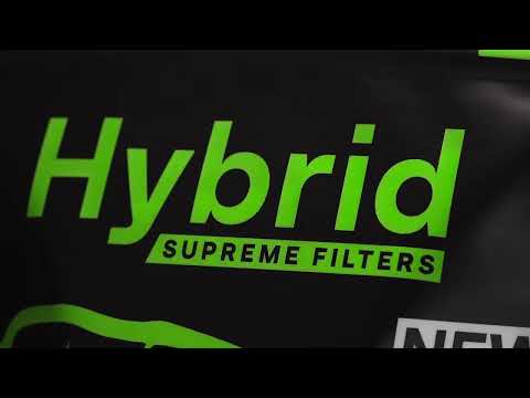 Hybrid Supreme Filter PLUS-SIZE 200er Bag – hochwertige 8,2 mm Aktivkohlefilter für dicke Joints, im wiederverwendbaren Beutel. Zeigt Produkt, Verpackung und Anwendung für smootheres, sauberes Raucherlebnis. Ideal für bewusste Konsumenten und große Sessions.
