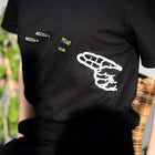 Hybrid T-Shirt PewPew on Model 2